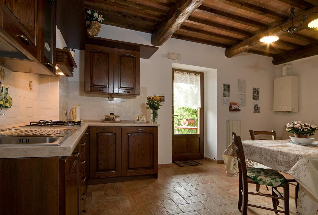 Agriturismo Fontesettimena Appartamento Rondine- Appartamento Capriolo 볼테라 외부 사진
