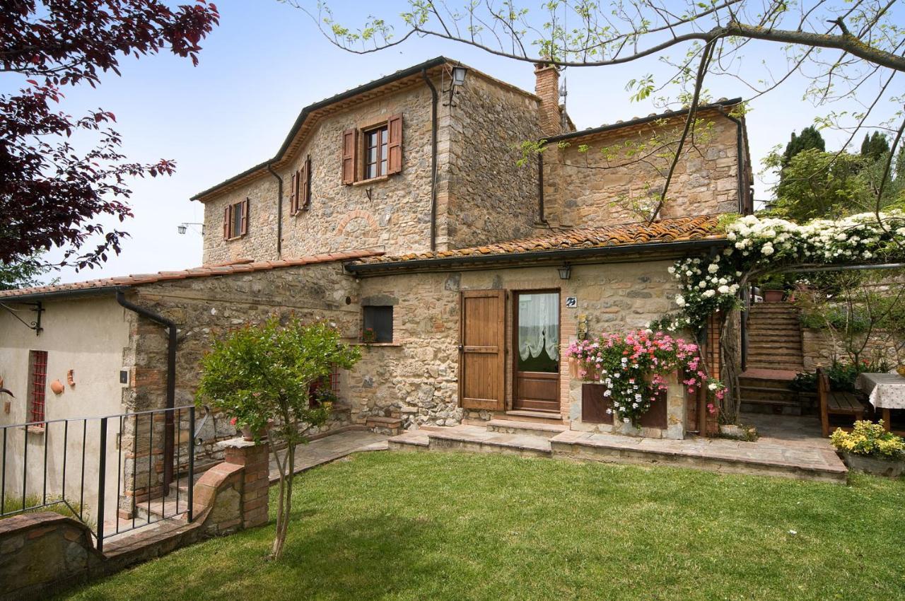 Agriturismo Fontesettimena Appartamento Rondine- Appartamento Capriolo 볼테라 외부 사진