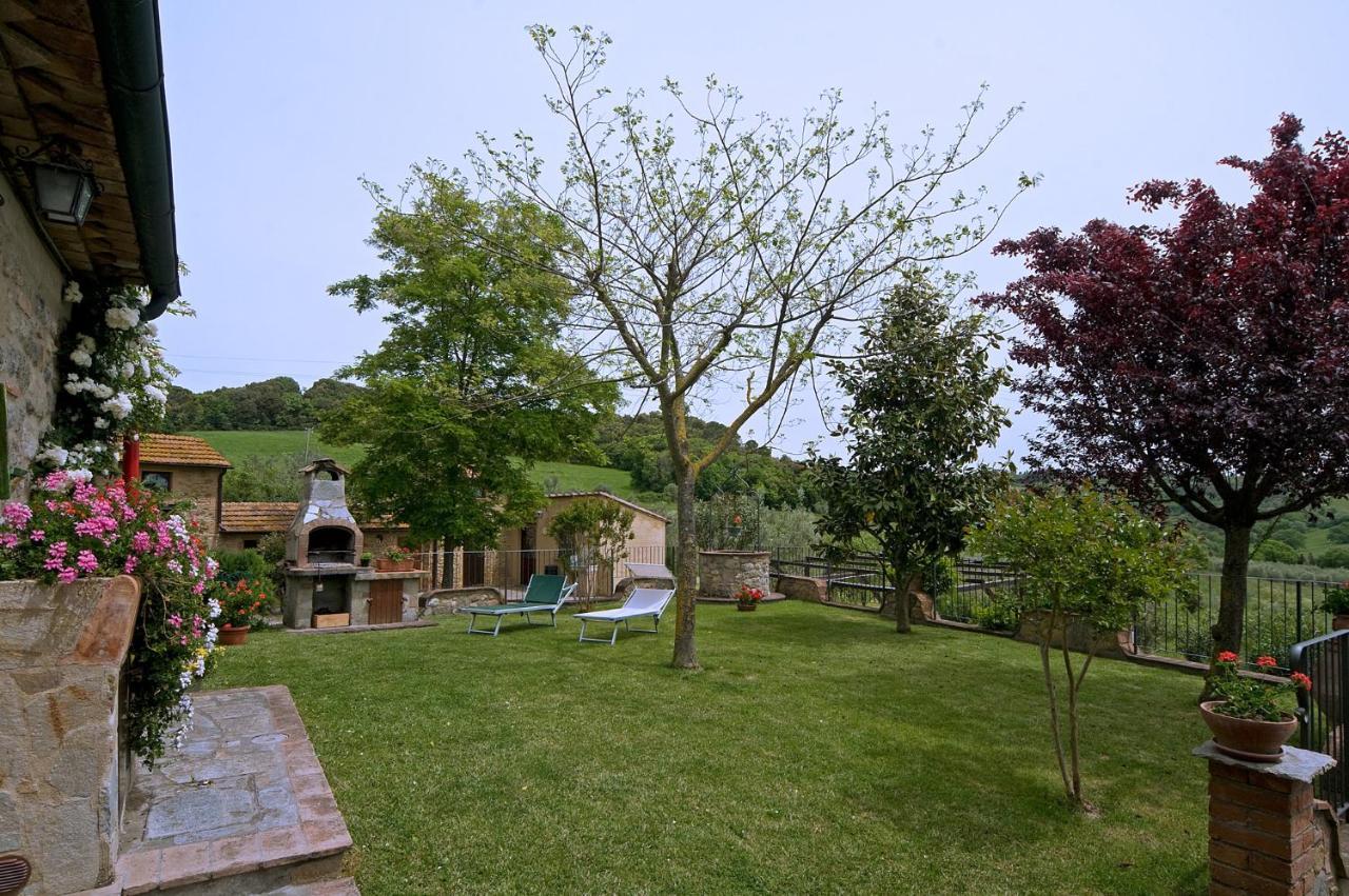 Agriturismo Fontesettimena Appartamento Rondine- Appartamento Capriolo 볼테라 외부 사진