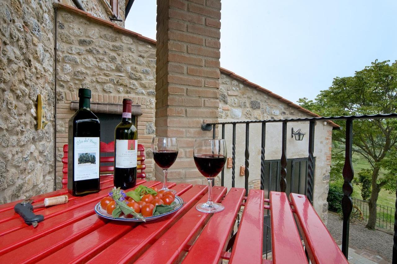 Agriturismo Fontesettimena Appartamento Rondine- Appartamento Capriolo 볼테라 외부 사진